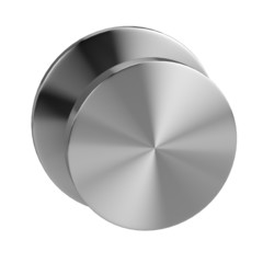 realistic 3d render of door knob