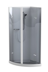 realistic 3d render of shower