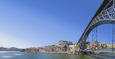 Porto - Ribeira District, Douro River and D. Luis Bridge