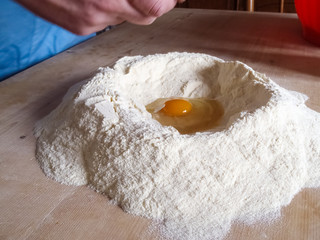 Italian pasta handmade