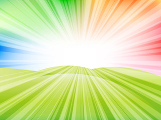 Obraz premium 空 山 風景