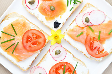 Spring sandwiches
