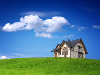 New house on the hill