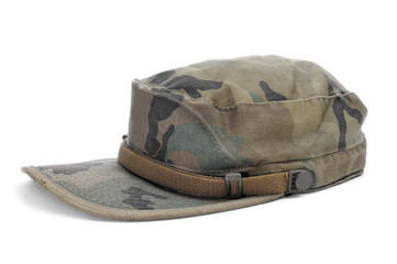 camouflage cap