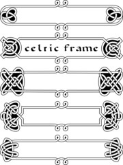 Set celtic frame
