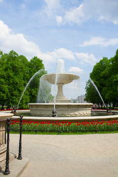 Saski park, Warsaw