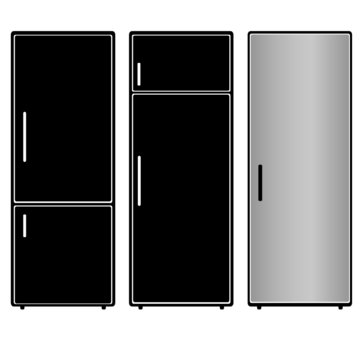 fridge vector illustration