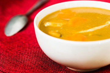 Mediterranean french fish soup Bouillabaisse