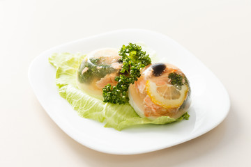 fish in aspic