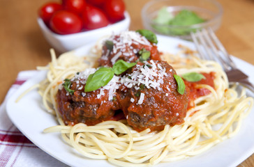 Spaghetti and Meatballs