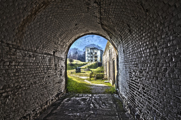 Western Fort in Swinoujscie, Poland, HDR processing.