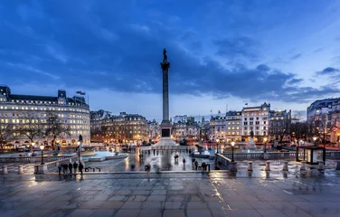 Deurstickers Trafalgar square Londen © SakhanPhotography