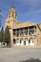 Fototapeta na wymiar Kościół w Ronda, Hiszpania