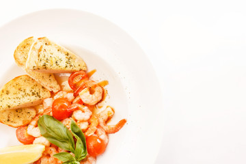 shrimps appetizer