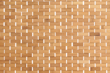 Background texture of a bamboo mat