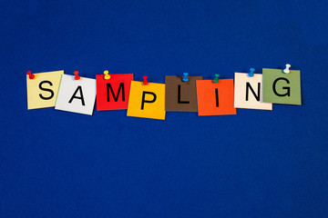 Sampling, sign series for digital video, audio, recording and co