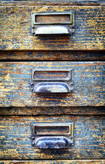 old filing cabinet