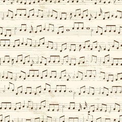 Repeating Musical Notes