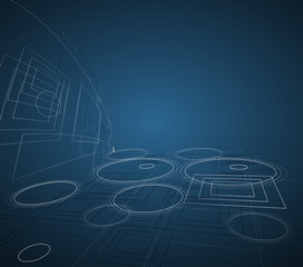 science futuristic internet high computer technology business