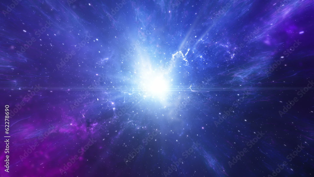 Wall mural big bang