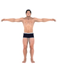 Obraz premium 格闘家