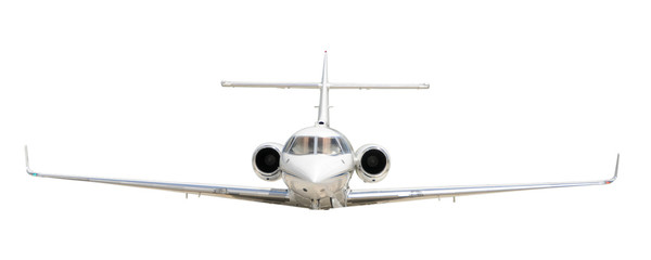 Corporate jet isolated on white - 62283278