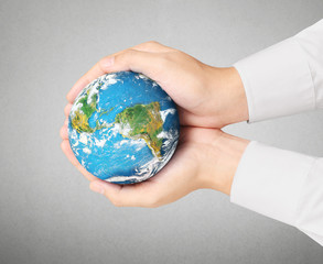 earth social in human the hand