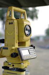 construction and engineering tool, total station