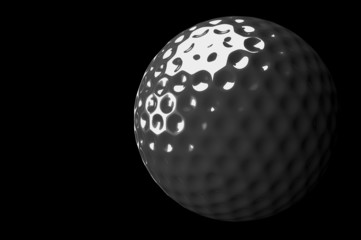 3d Golf ball