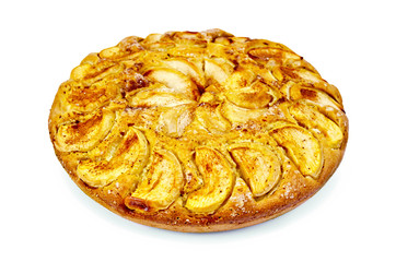 Pie apple whole