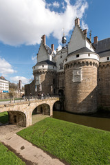 Fototapeta na wymiar Nantes / Chateau des Ducs de Bretagne