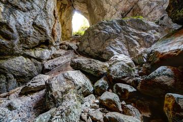 Cetatile Ponorului cave from Apuseni mountains
