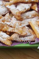 Crostoli_ dolce di Carnevale