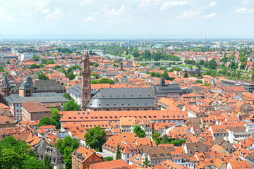 Fototapeta na wymiar City of Heidelberg. Germany