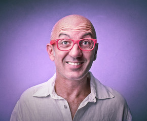 man in purple