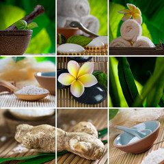 spa collage