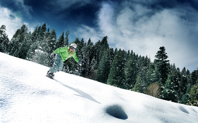 snowboard