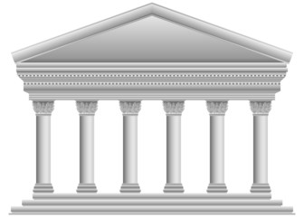 Fototapeta premium Corinthian Greek temple