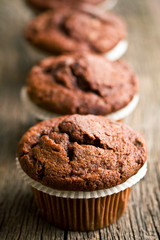 chocolate muffins