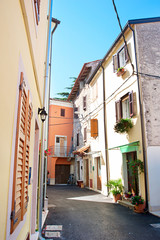 Fototapeta na wymiar Traditional croatian street