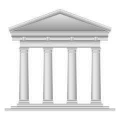 Obraz premium Tuscan Roman temple