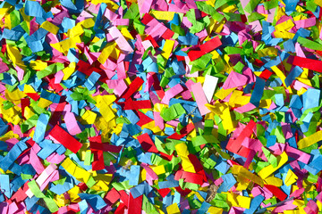Brightly Colored Paper Background Texture