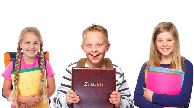 group of schoolchildren