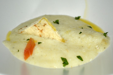 crostino in crema di baccala