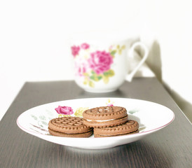 cookies on a plate