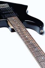 Fototapeta na wymiar Electric Guitar in detail isolated