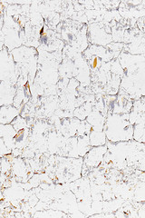 old white wall with brown background