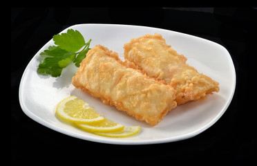 Comida china,croquetas de cochino.