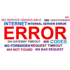 Internet Error codes