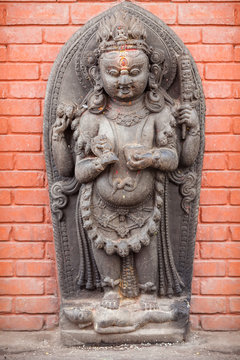 Kālī (Kali), also known as Kālikā, is the Hindu goddess asso